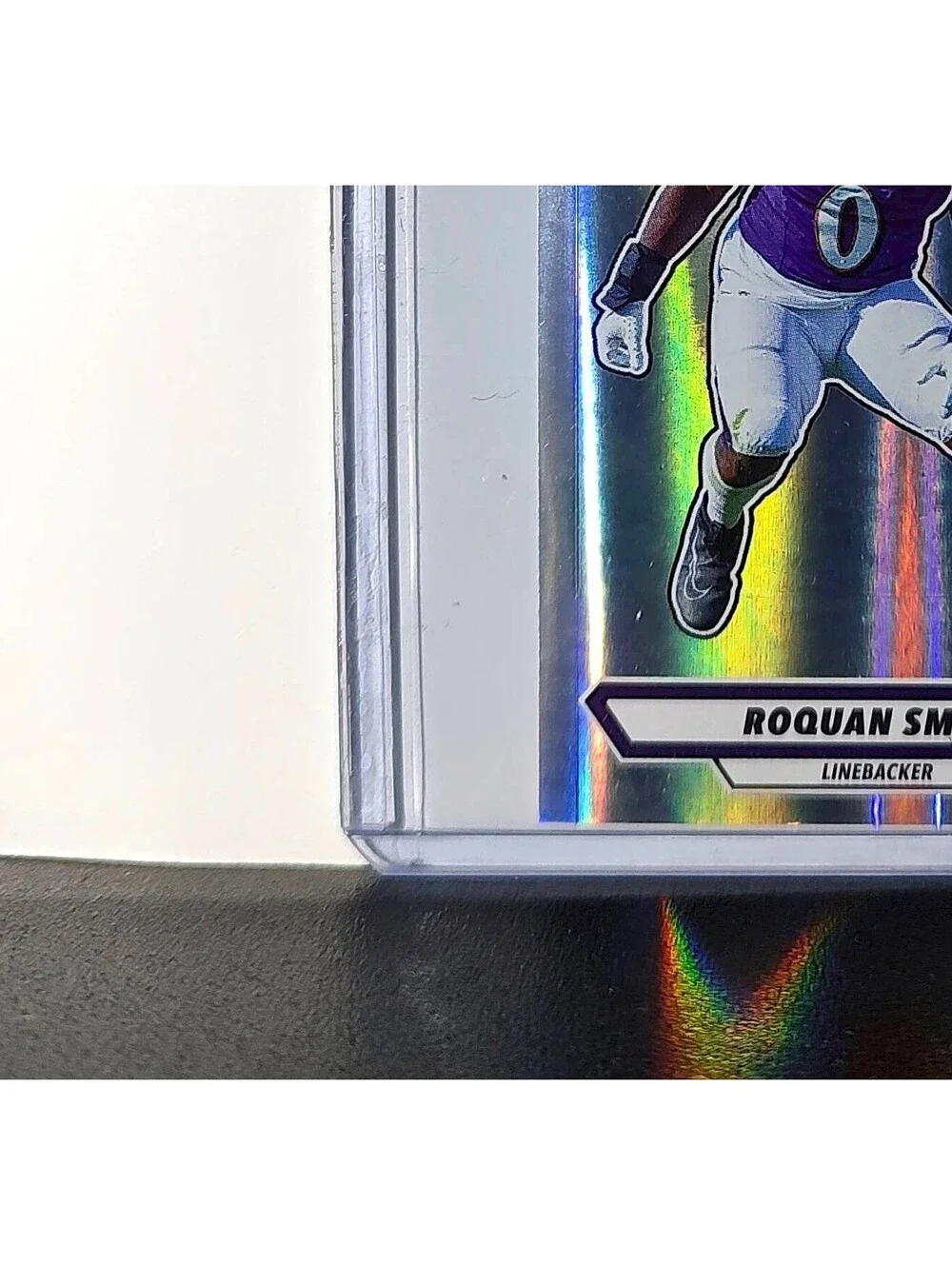Roquan Smith 2025 Panini NFL #103 Foil Sticker Baltimore Ravens